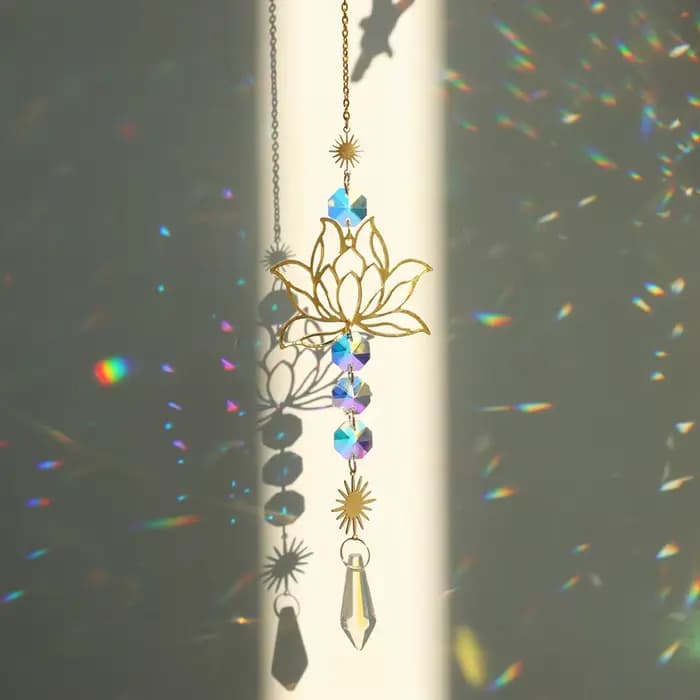 Attrape-Soleil en Clip pour Décoration de Jardin, Citroprisme, Arc-en-Ciel, Lumière, Fenêtre, Orneme