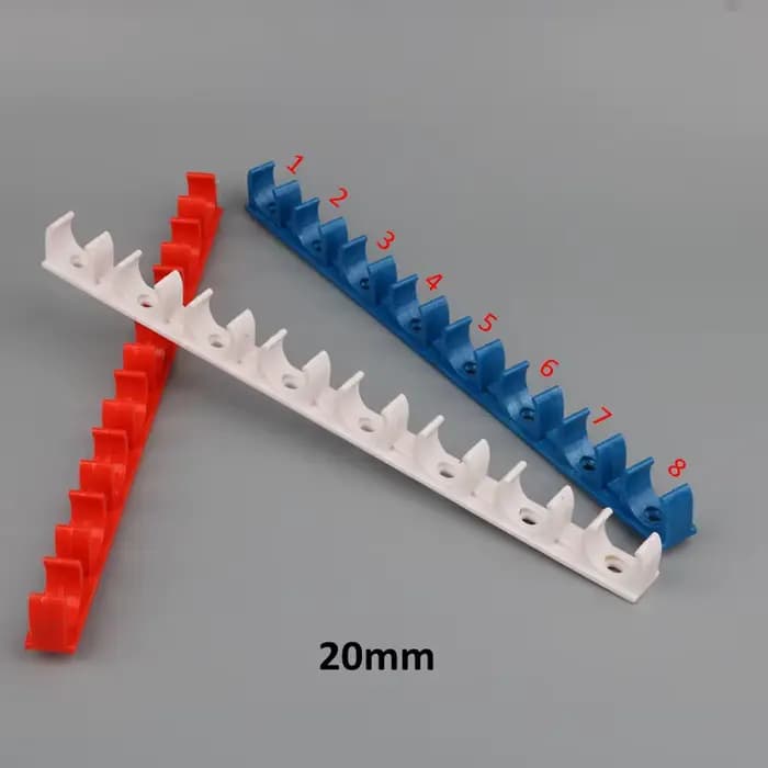 Collier de serrage pour tuyau d'eau, 2 pièces, 16mm 20mm, crochet de support de tuyau en PVC PPR, cl