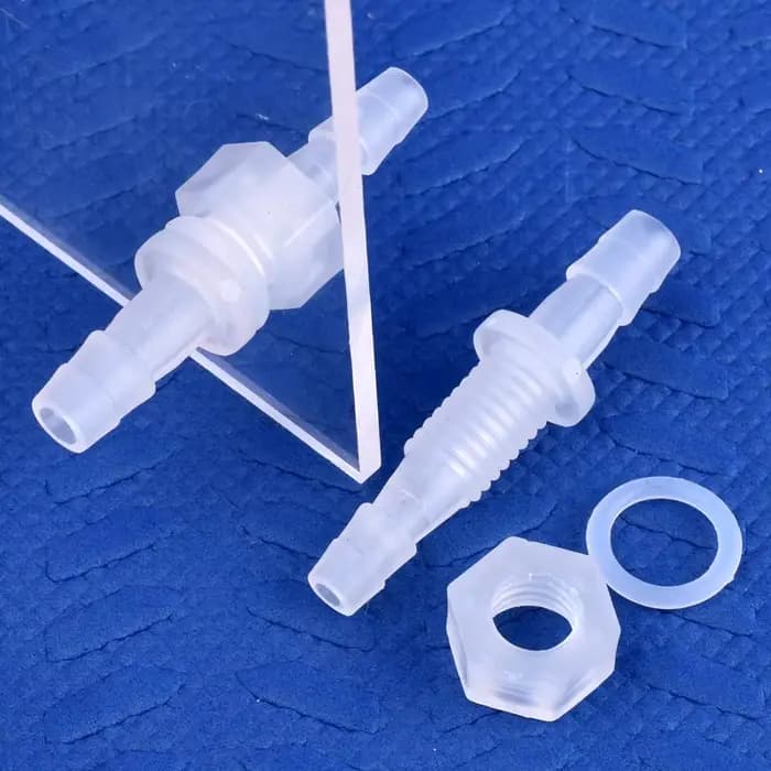 Connecteur Direct pagode en PP M6 ~ M10 à 3 ~ 8mm, Joint torique en Silicone, 5 à 200 pièces