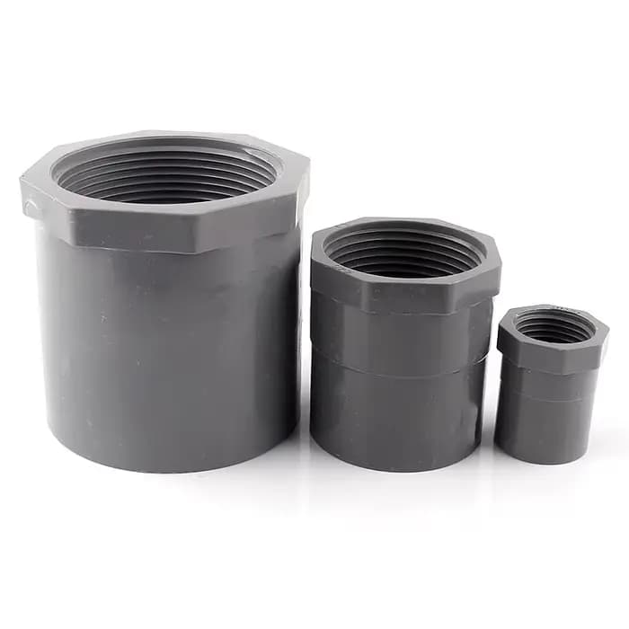Joendoco-Tuyau d'Eau d'Irrigation de Jardin, Filetage Femelle en PVC, Connecteur Droit, Précieux, Po