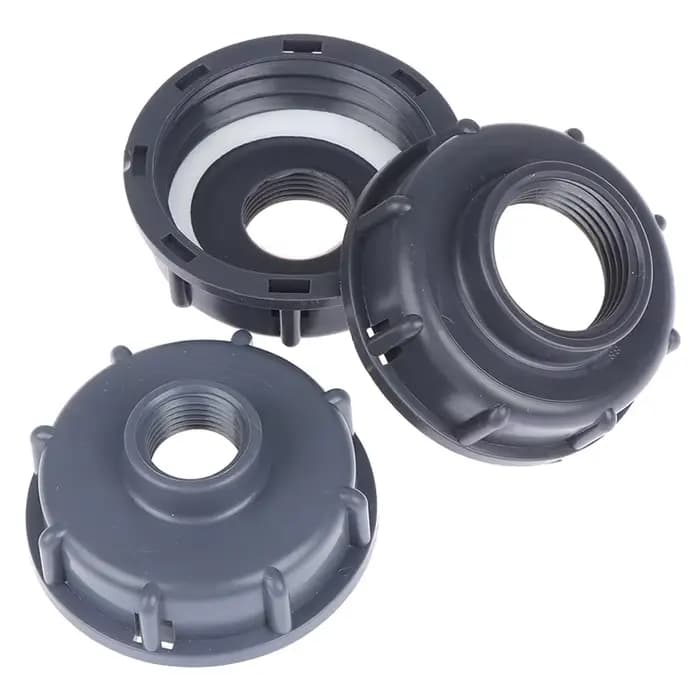 Connecteur adaptateur de réservoir Ibc Durable, 1 pièce, capuchon fileté grossier S60X6, filetage fe