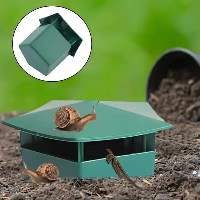 Piège à escargots en plastique réutilisable, 10/1 pièces, outils de Station d'appâts, Cage à limaces