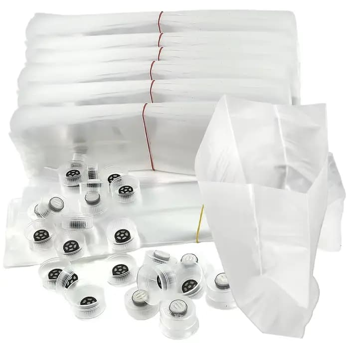 Kit de plantation de champignons de ferme de jardin d'épaisseur de 0.05mm substrat de frai de champi