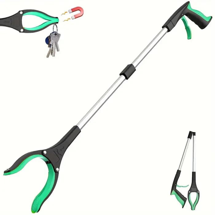 Pince de sélection de déchets avec 360 °   Clip rotatif, pince légère et robuste pour personnes âgée