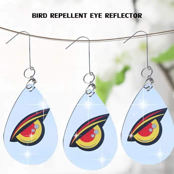 Répulsif réfléchissant pour oiseaux, œil de hibou, Anti-insectes, dissuasifs réfléchissants pour eff