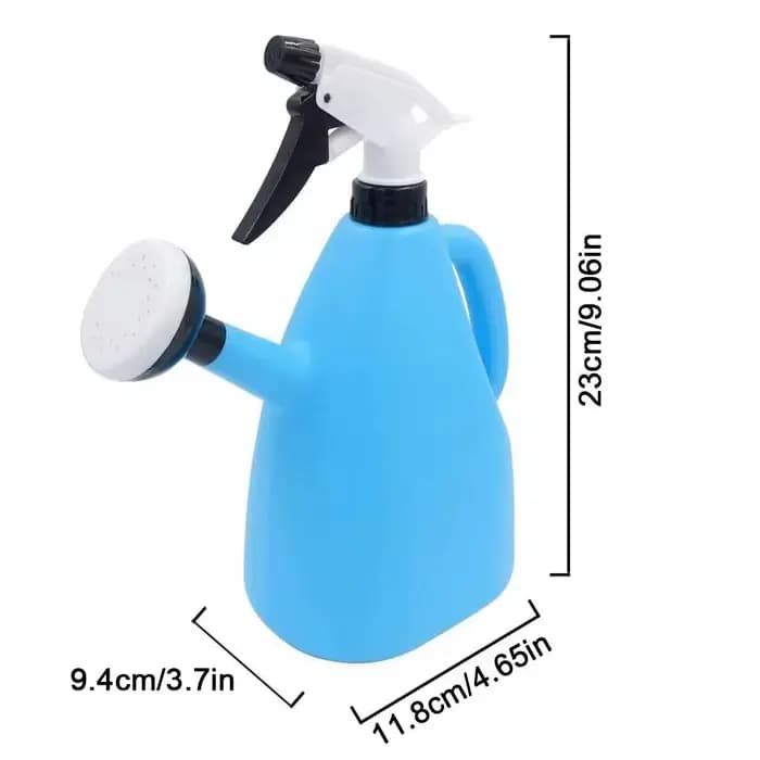 Arrosoir en plastique pour plantes de jardin d'intérieur, pulvérisateur réglable, bouilloire à eau à