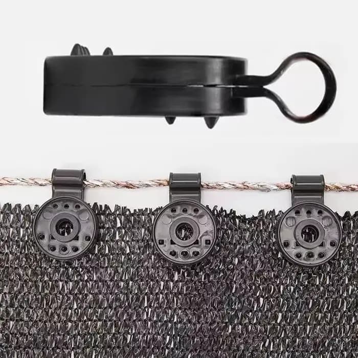 Clips en plastique pour auvent, clip de filet en tissu d'ombre extérieure, outils de jardin de campi