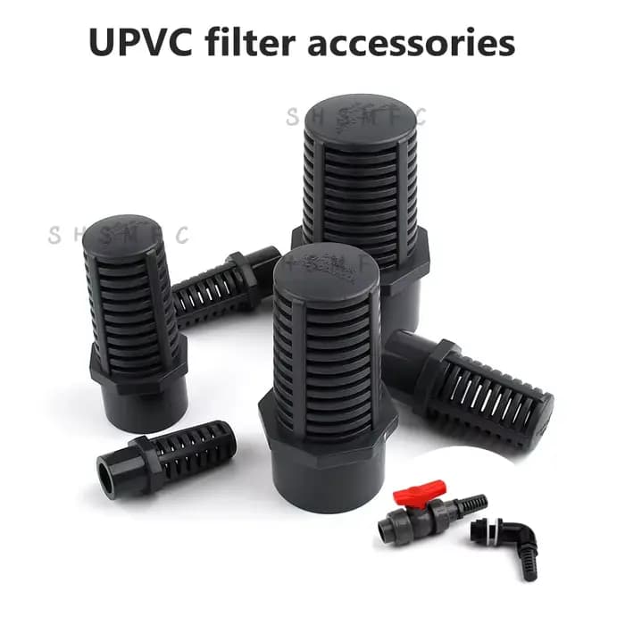 Connecteur de filtre en plastique, raccords de filtre en plastique, taille 20,25,32,40,50,63mm, 1 ~ 