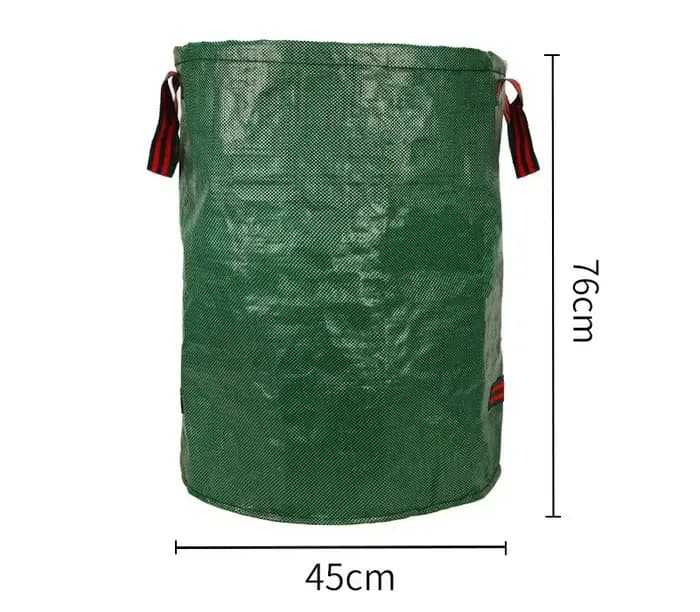 Sac à déchets réutilisable pour jardin, sac à feuilles et à déchets de pelouse de 32 gallons avec qu
