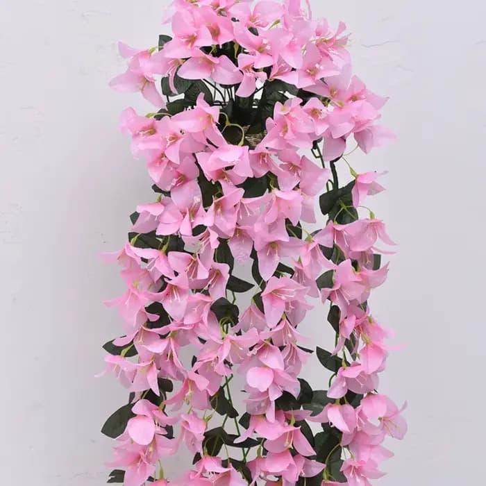 Réaliste Faux Bougainvillea résistant aux UV Faux soie fleurs artificielles plante décoration d'été 