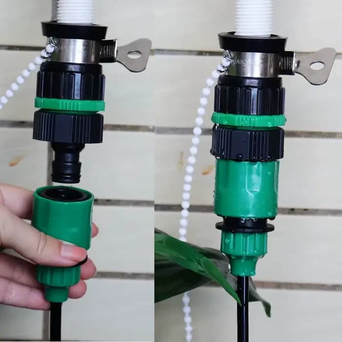 Connecteur rapide d'eau, raccords de tuyau d'arrosage, outil de connexion, adaptateur de Type mamelo