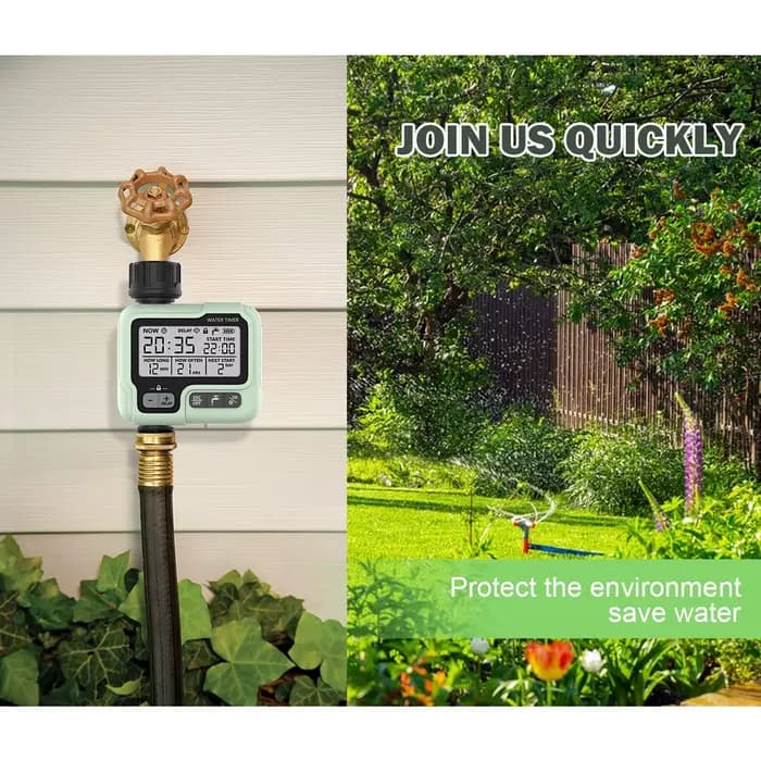 HCT-322 automatique minuterie d'eau jardin numérique Machine d'irrigation arroseur Intelligent utili