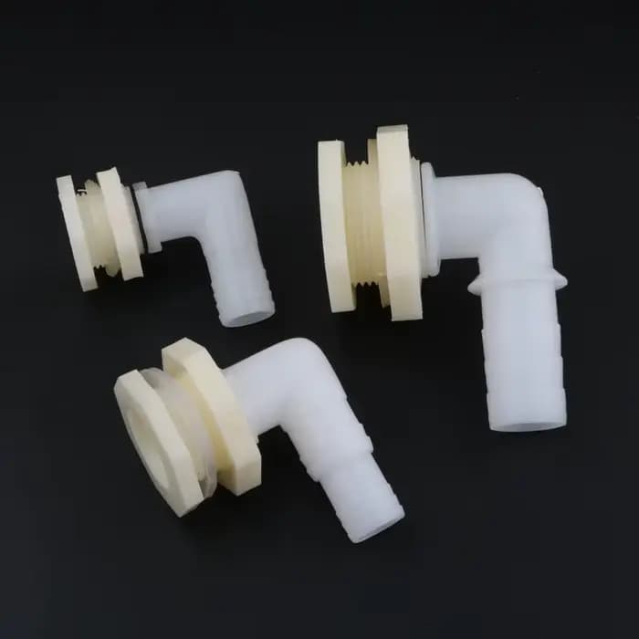 Connecteur de couplage de Drainage coudé à 90 degrés, 1/2 "3/4" à 20/25mm, adaptateurs de vidange d'