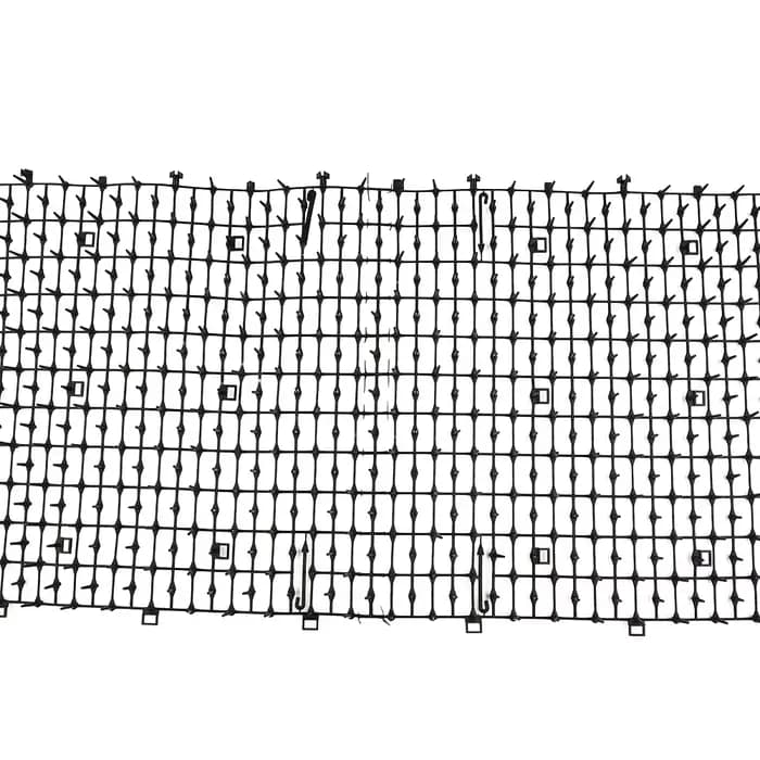 Bande de pincettes de jardin de 2M, tapis de dissuasion répulsif pour chat, bandes de pincement Anti