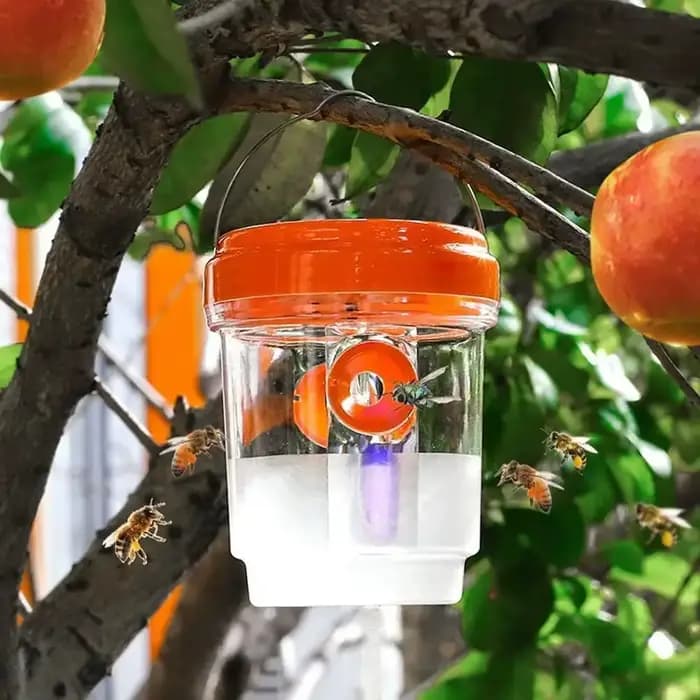 LED à alimentation solaire tueur d'insectes moustique Zapper piège suspendu extérieur sûr Non toxiqu