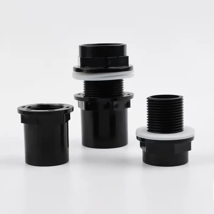 Connecteurs épais de tuyau en PVC de 20 à 50mm, connecteur de Drainage de tuyau de réservoir de pois
