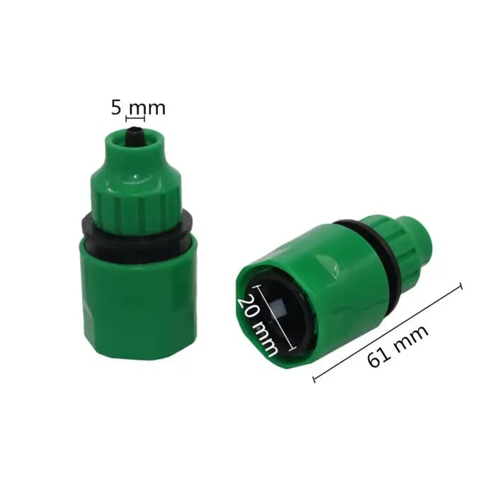 Connecteur rapide de tuyau d'irrigation de jardin, accessoires d'arrosage de pelouse, alimentation e