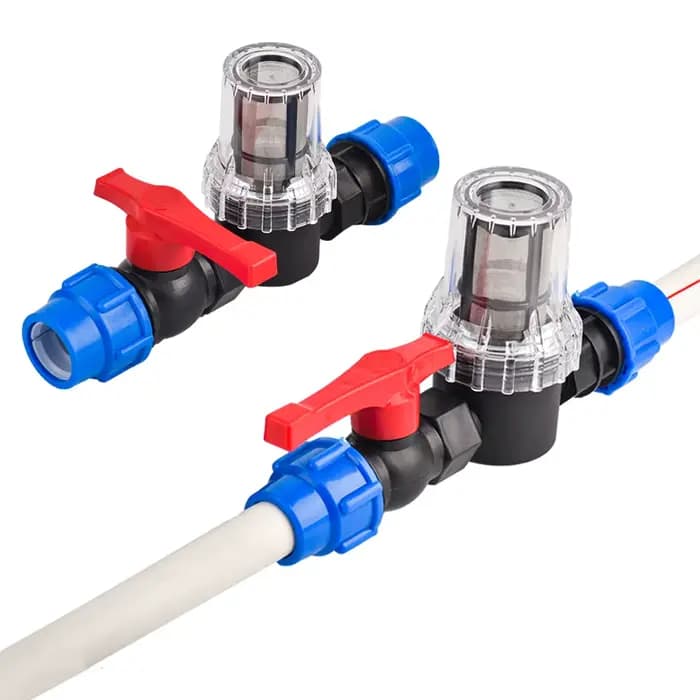 Tuyau d'eau en PVC PE 25/32mm, connecteur rapide, filtre, système d'irrigation de jardin, tuyau ​ Fi