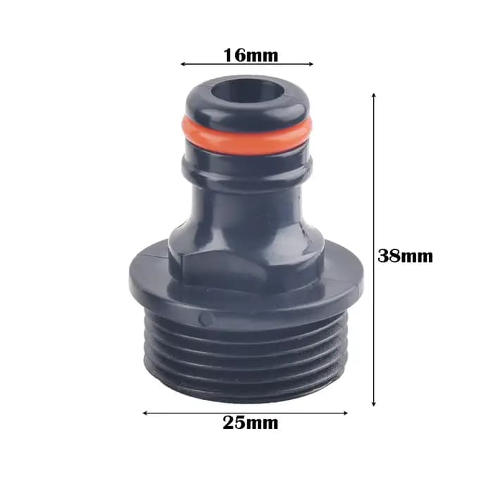 Valve de Déroutage à Filetage Femelle de 3/4 Pouces, Adaptateur de Vidange IBC, Raccords de Bec, Out