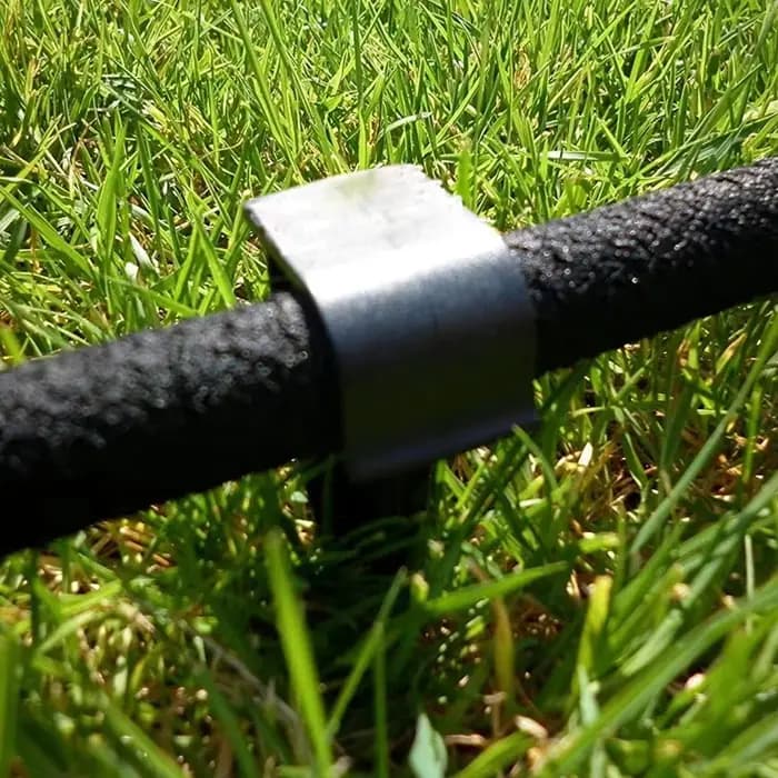 Piquets de sol de Type C DN16, 50 pièces, pour tuyau PE, tuyau d'irrigation goutte à goutte, support