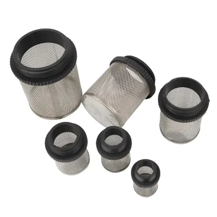 Filtre en acier inoxydable 304, 20/25/32/40/50/63mm, pour l'irrigation du jardin, pompe à eau d'aqua