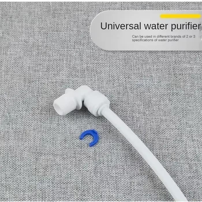 Tuyau flexible en PE blanc pour système de filtre à eau RO, 1/4 en effet, 3/8 en effet, 5-50m, 16,5 