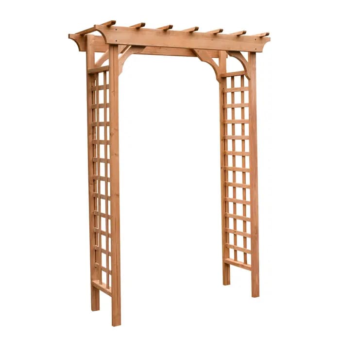 Arche en bois de jardin Arches modernes Arbours Arc en bois de mariage