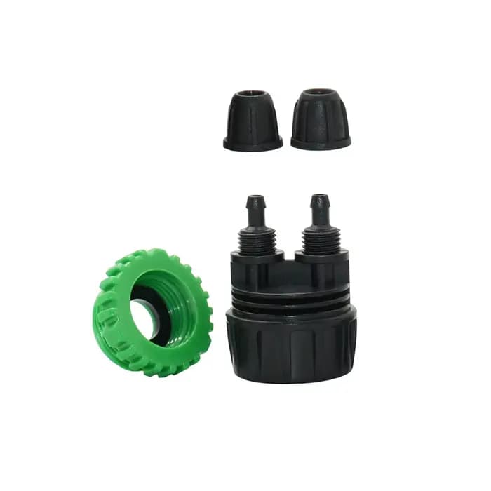 Adaptateur de Système d'Irrigation Goutte à Goutte pour Tuyau de Jardin, Connecteur Barbelé, 1/2, 3/