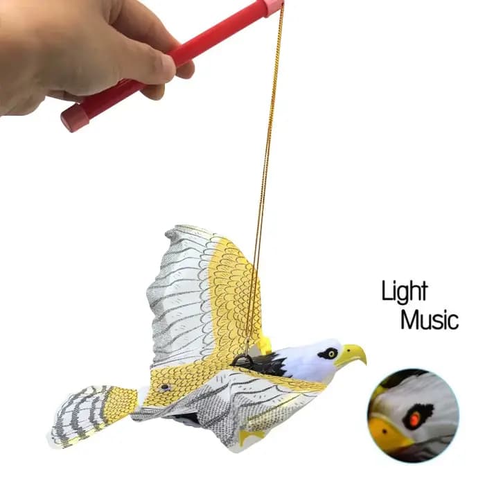 Faux leurre de faucon volant, dissuasif pour oiseaux, répulsif à pigeons pour jardin, épouvantail, r