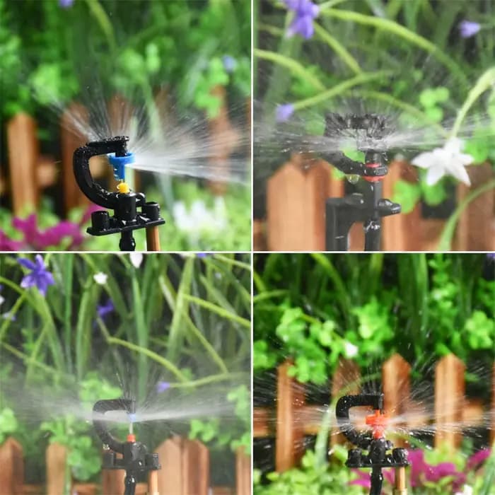 Micro-arroseur rotatif à 180 degrés, buse de réfraction de Type G, buse de suspension filetée pour l