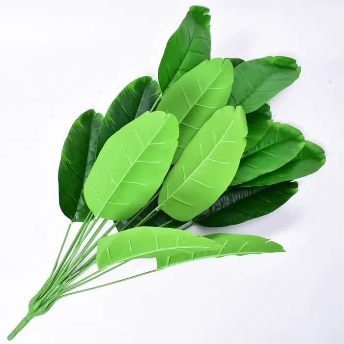 Grand Palmier Tropical Monstera en Plastique