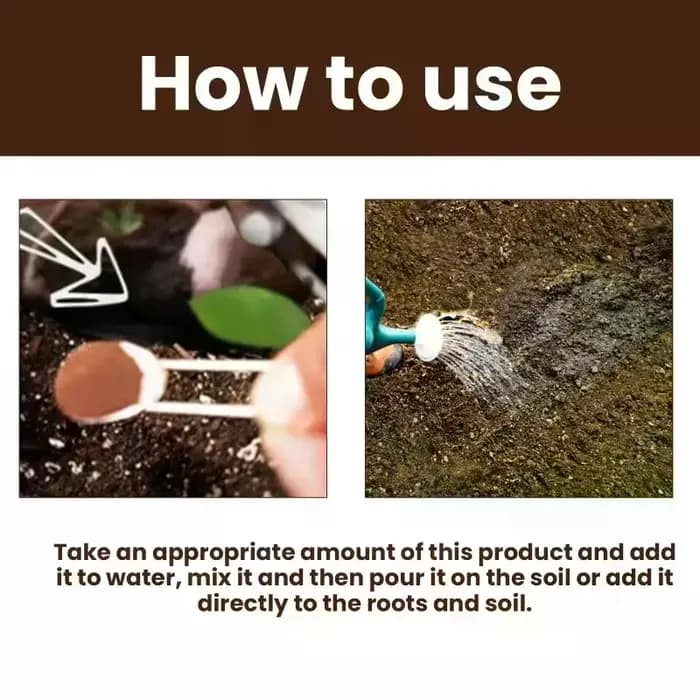 Activateur de sol, engrais pour plantes