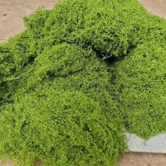 100g vert fausse mousse bricolage artisanat herbe