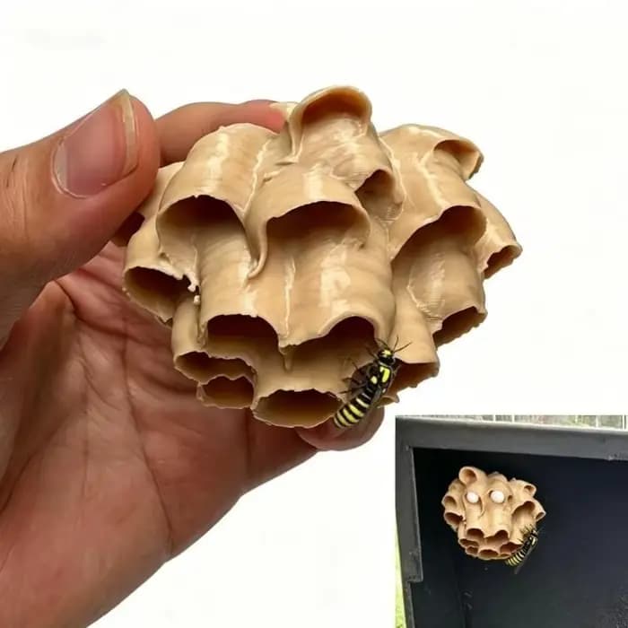 Nid d'abeilles factice écologique à suspendre pour l'extérieur