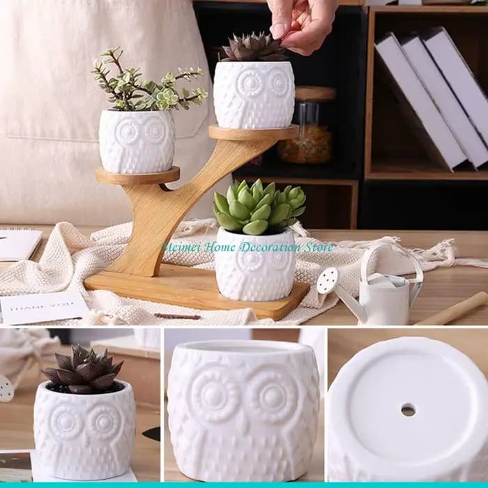 H7BF – Pot hibou mignon