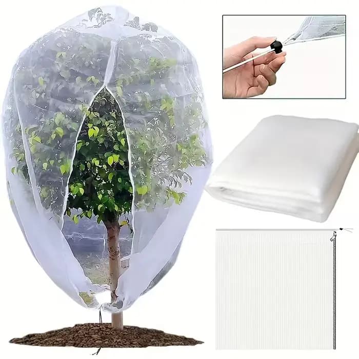 Couverture en filet anti-insectes pour arbres fruitiers