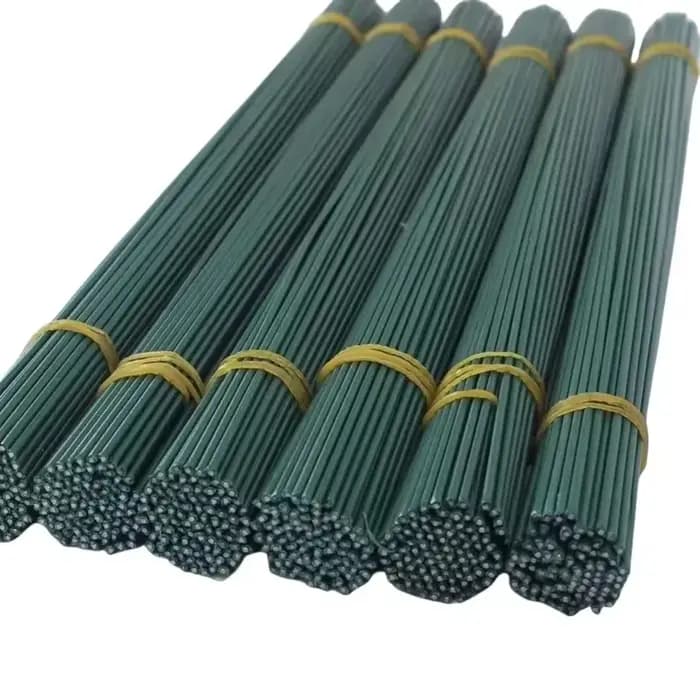 Bâtons de tige de fleur verte 30/40cm