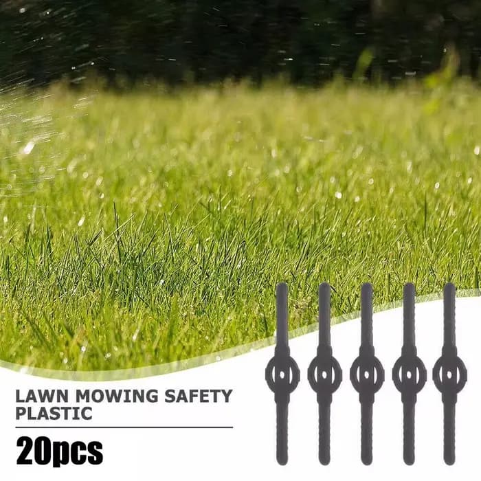 Lames de coupe en plastique pour coupe gazon électrique sans fil