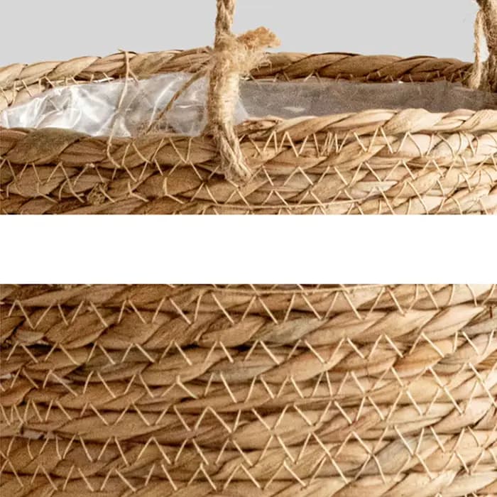 Jardinière suspendue de style rustique