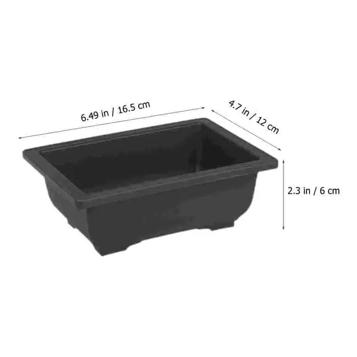 Pots de fleurs décoratifs en plastique