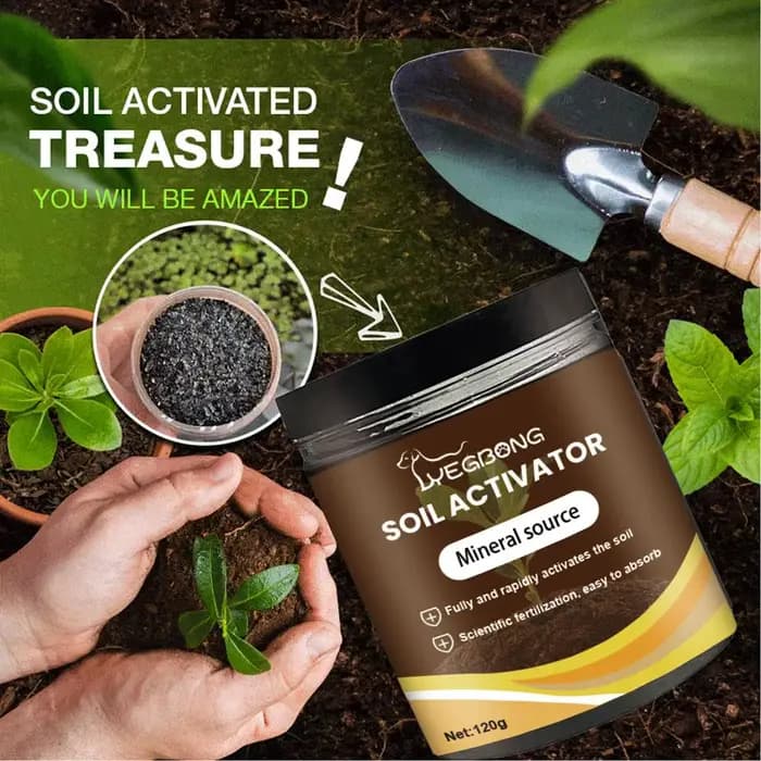 Stimulant universel de croissance des plantes - Activateur de sol organique pour l'enracinement des fleurs