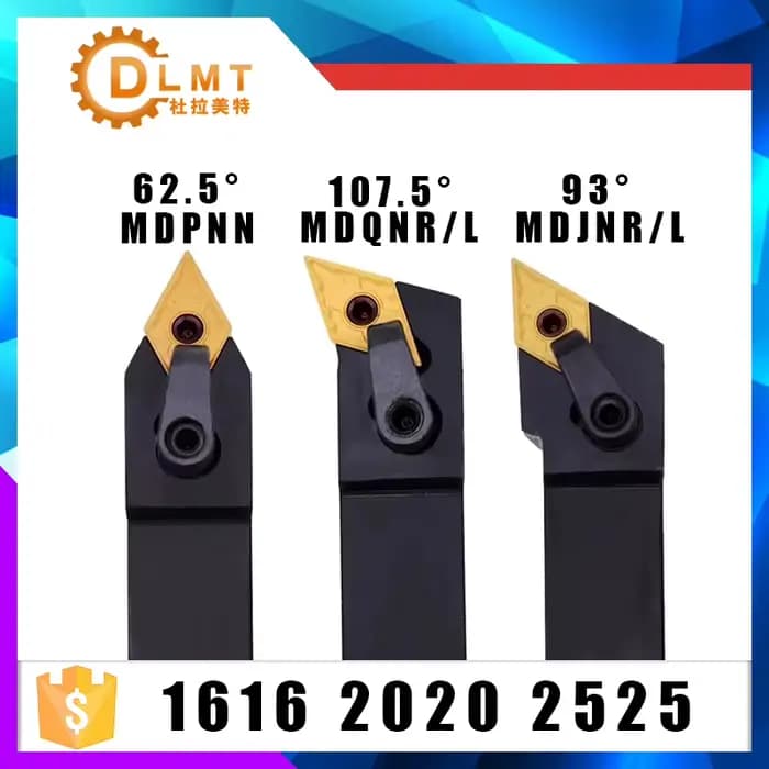 MDPNN MDJNR/L MDQNR/L 1616:11 2020K11 2525M15 porte-outil de tournage externe pour DNMG110404 DNMG150408 utilisé sur la Machine à tour CNC