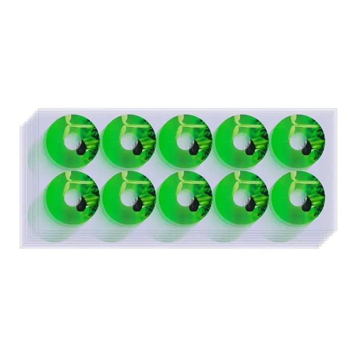 100x étiquettes de plantes hydroponiques