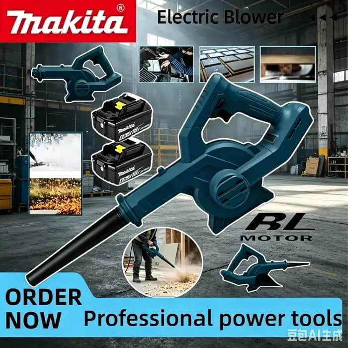 Souffleur de feuilles sans fil réglable Makita