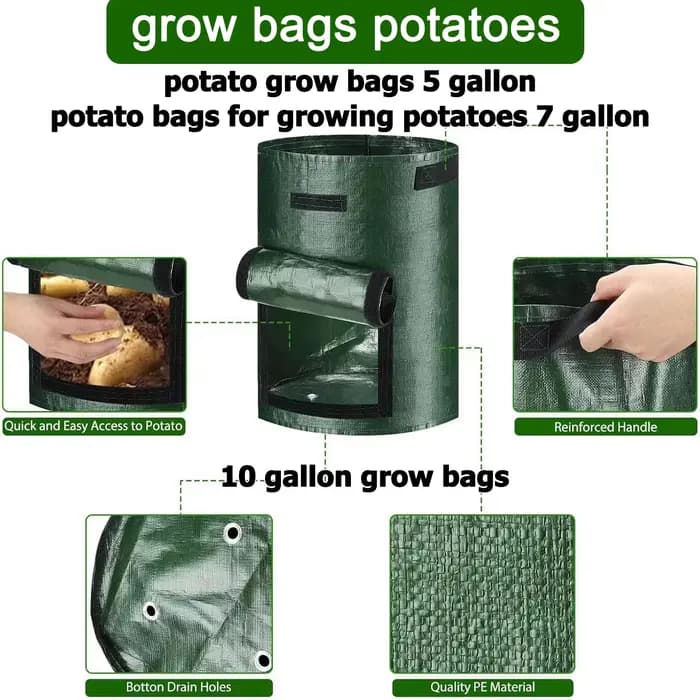 Sac de culture pour pommes de terre 5/7/10 gallons