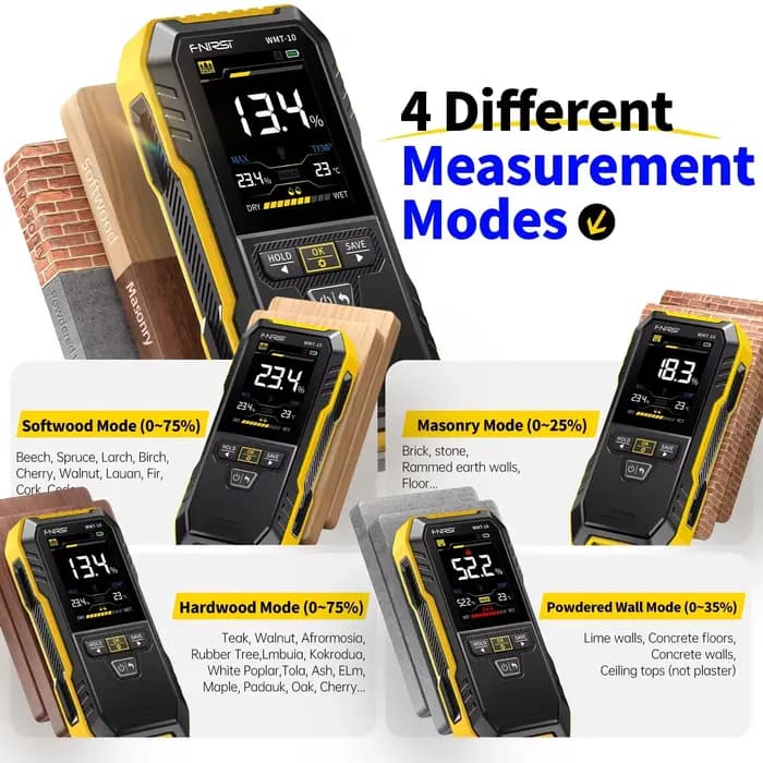 Humidimètre à bois inductif WMT-10
