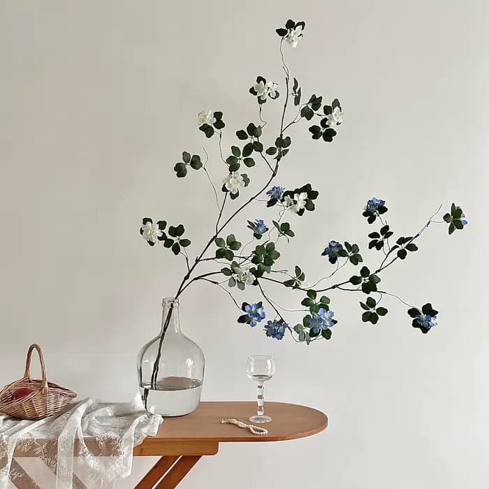 Fleurs d'abricot artificielles