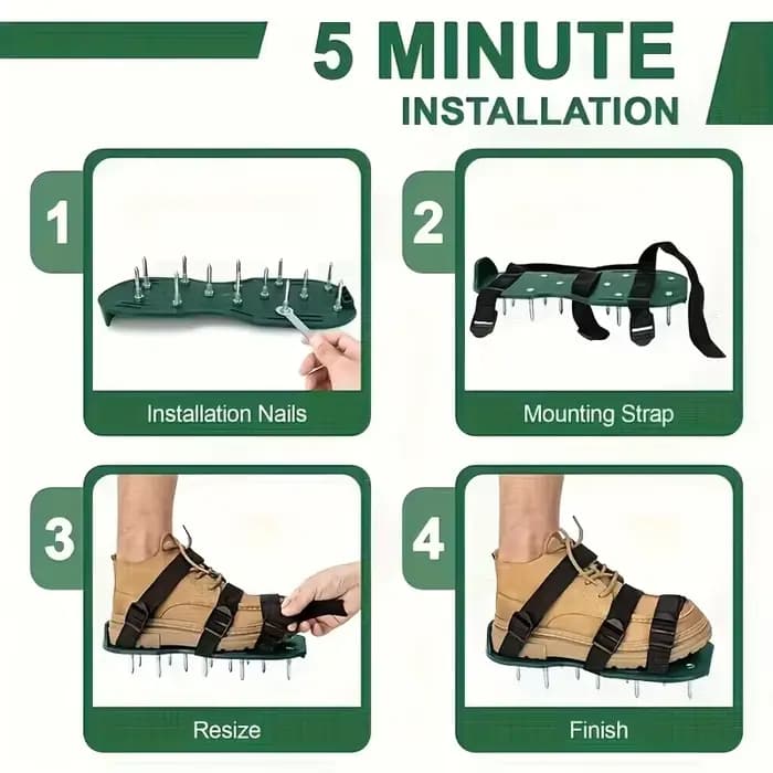 Chaussures de jardinage à ventilation