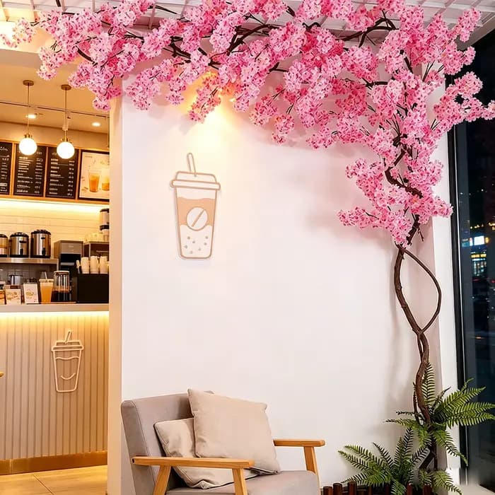 Arbre artificiel de cerisier japonais