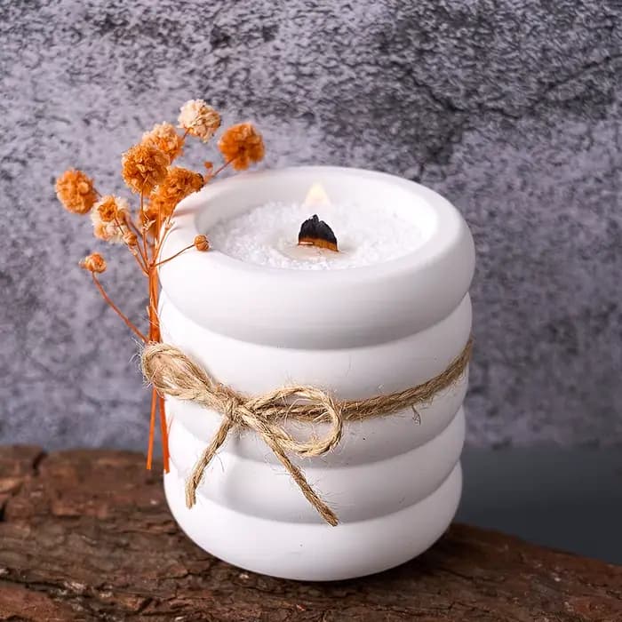 Pot à anneaux cylindriques en Silicone